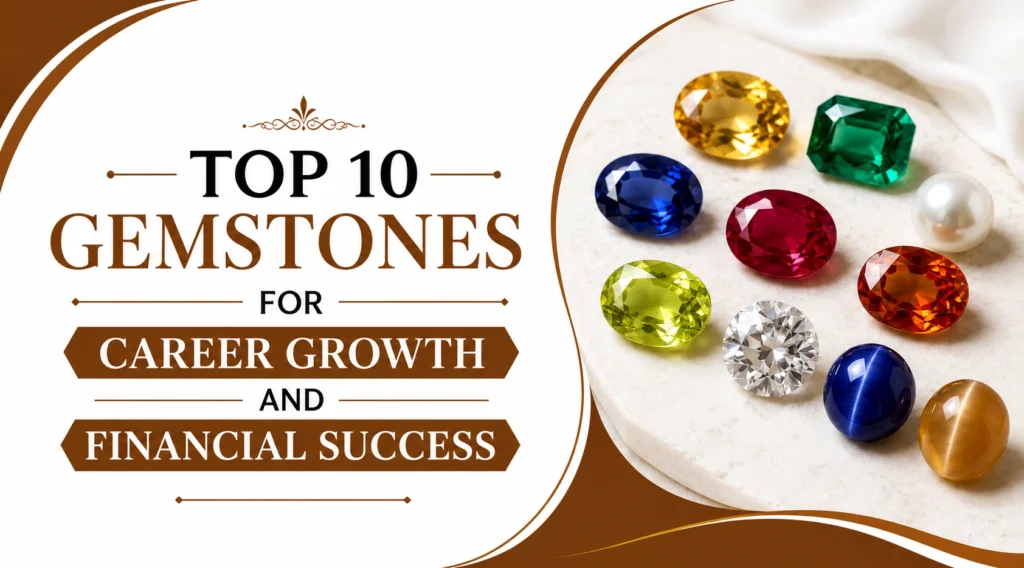 Top 10 Gemstones for Career Growth and Financial Success