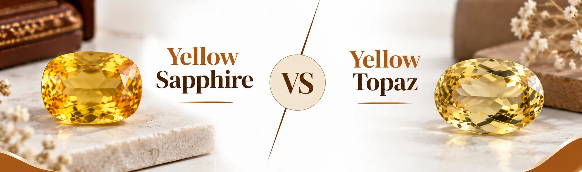 Yellow Sapphire vs Yellow Topaz 7 Key Differences